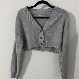 Cropped sweater